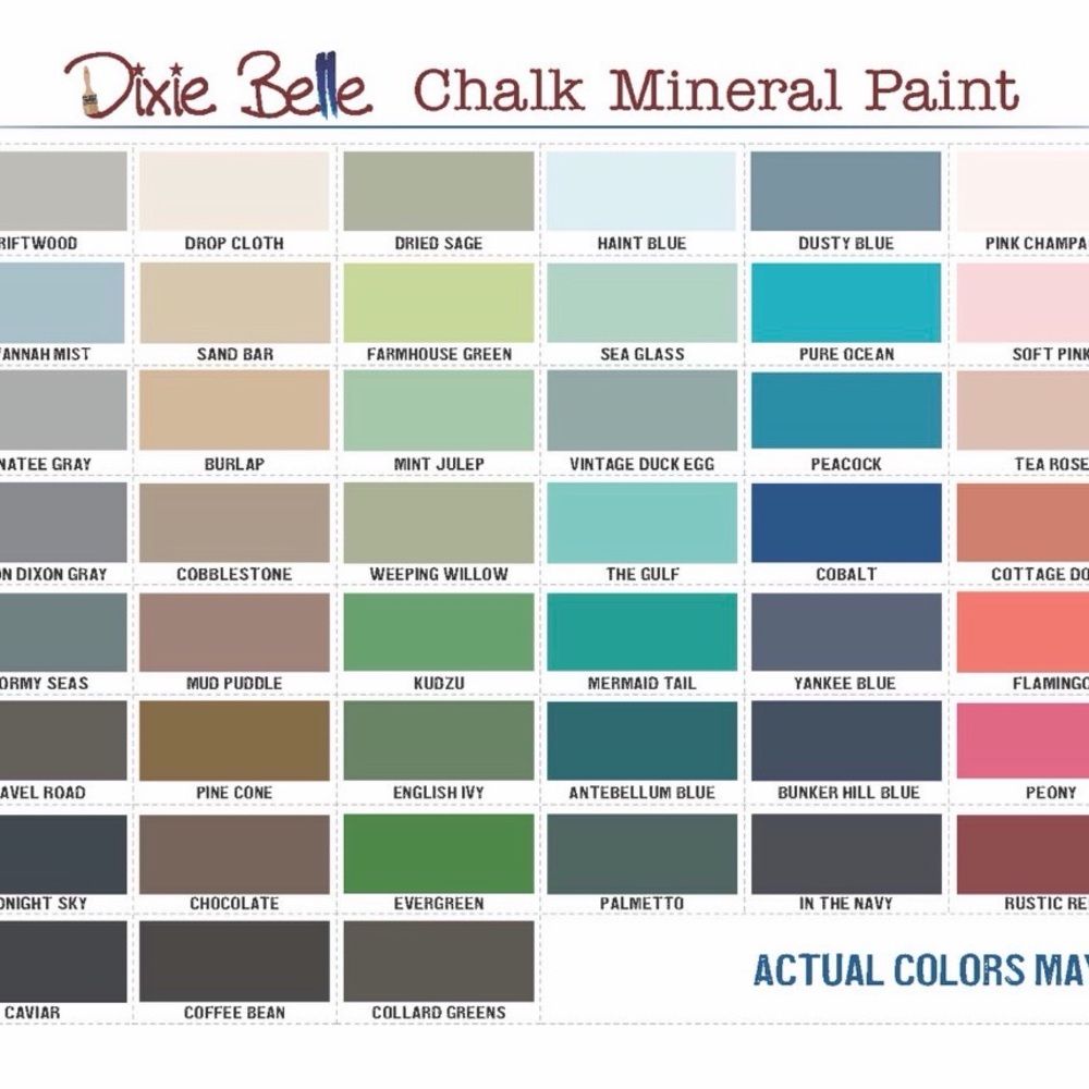 Dixie Belle Chalk Mineral Paint 32oz Furniture DIY Paint ALL Colors (30% OFF!!)) - Picture 4 of 4
